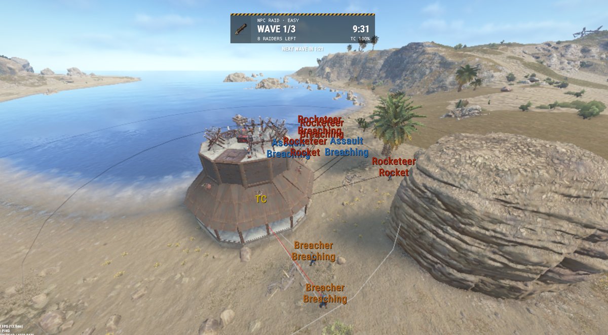 Rust NPC 突实拍