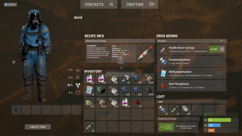 Custom Mixing Table 1.6.0