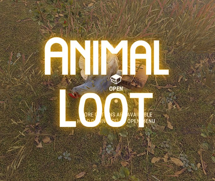 AnimalLoot 1.1.1 · 打猎额外掉落 · 可配幸运掉落与几率-Biu腐蚀网