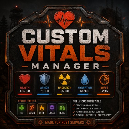 Rust PVE 规则管理 SimplePVE · 游戏内开关所有伤害/突袭/搜刮规则 · 可存多套方案定时切换-Biu腐蚀网