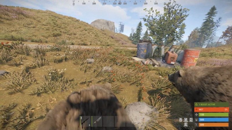 Rust 骑乘巨熊 IQBearRide · 骑熊作战自带背包 · 速度伤害全可调 + 幼熊养成-Biu腐蚀网