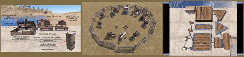 Rust 终极工业农场 Ultimate Industrial Farm · 采石场/种植/畜牧/鸡舍全自动化 · 特殊种子系统-Biu腐蚀网