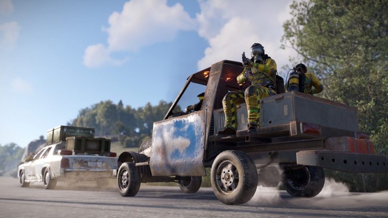 Rust 武装车队事件 Convoy · 移动版装甲押运 · 坦克+直升机+满载NPC-Biu腐蚀网
