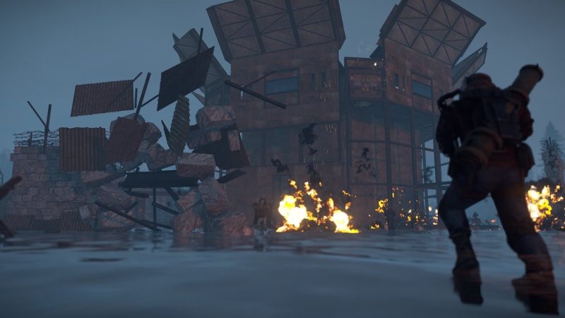 Rust 家园保卫战 Defendable Homes · 守住自己的家 · 三档难度弗兰肯突袭-Biu腐蚀网