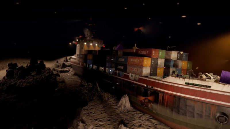 Rust 沉船事件 Shipwreck · 三处海底新场景 · 潜艇+潜水员+食人鲨-Biu腐蚀网