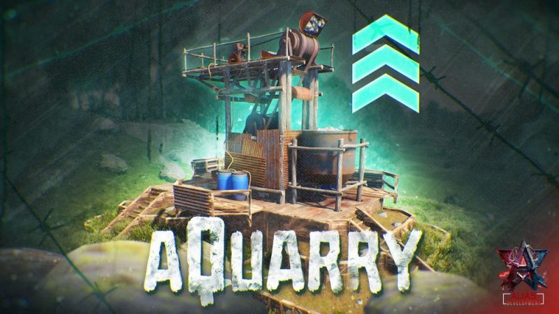 Rust 自定义采石场 aQuarry · 任意数量自定义矿场 · 产量燃料权限全可配-Biu腐蚀网