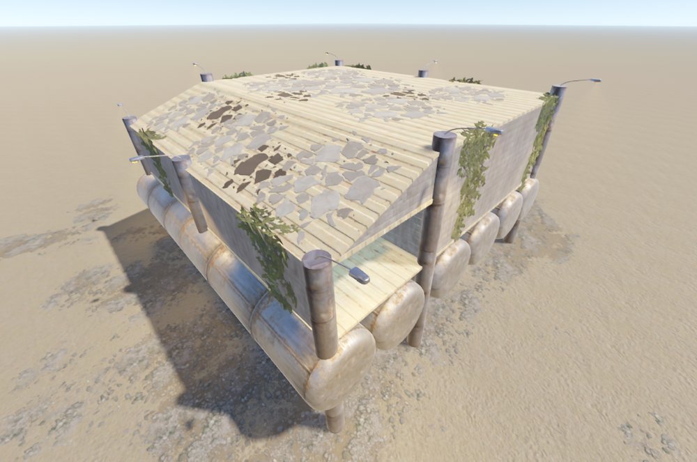 Rust 水下建家区 Underwater Build Area