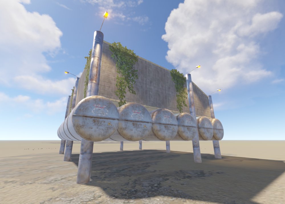 Rust 水下建家区 Underwater Build Area