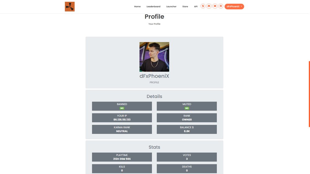 Rust Premium Website 1.5.6