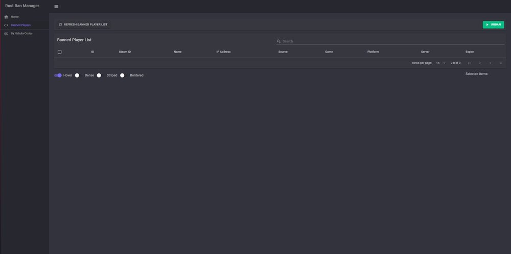 Rust Remote Manager 1.0.6