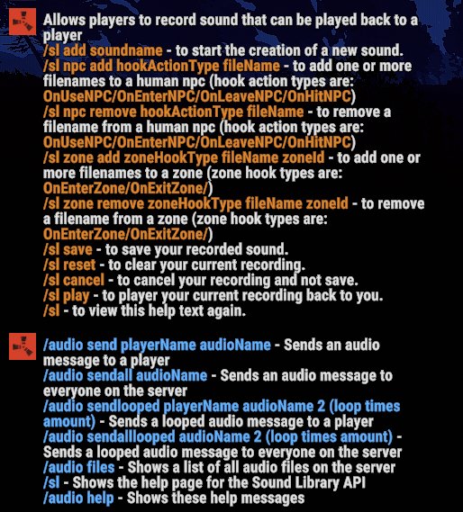 Sound Library Api 1.2.1