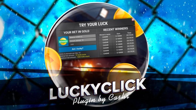 LuckyClick 1.0.4 · 每日抽奖插件 · 支持 Economics/银行系统/ServerReward-Biu腐蚀网