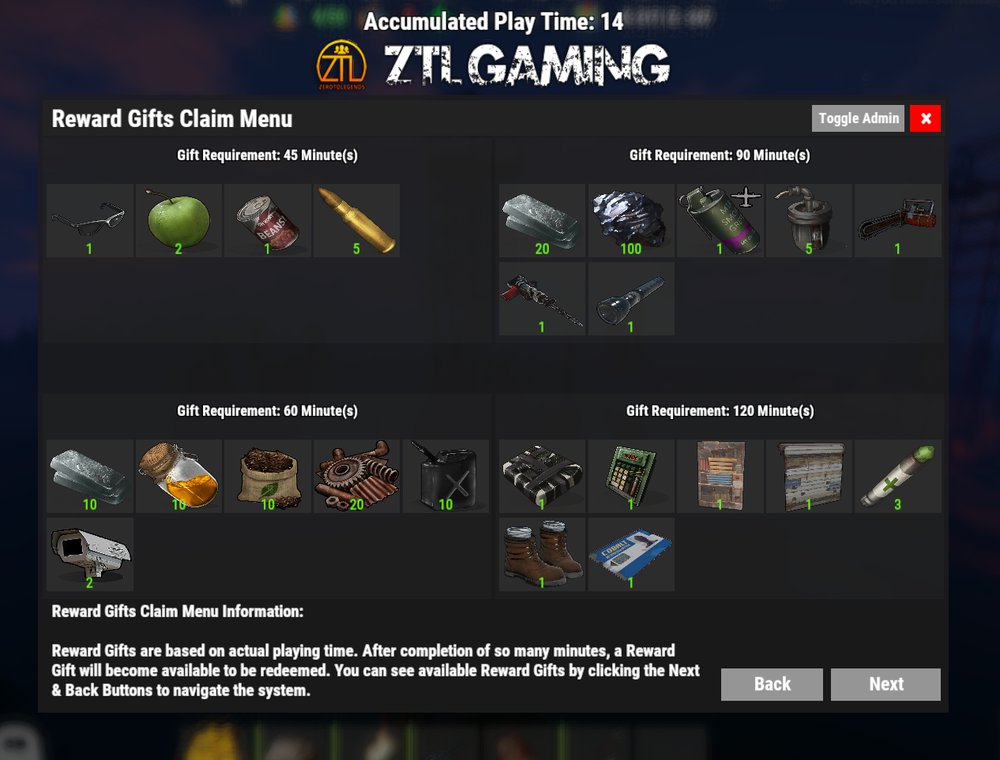Reward Gifts 2.3.0