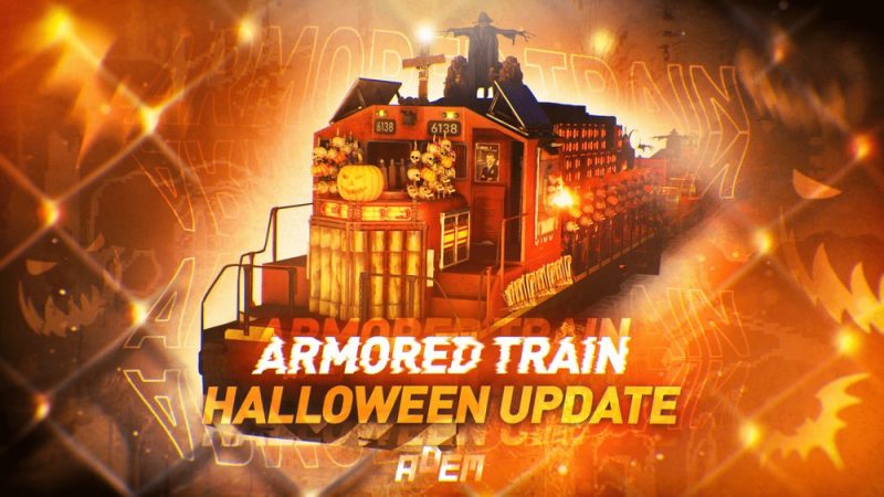 Rust 装甲列车事件插件 Armored Train · 移动 BOSS 列车 · 可配坦克/直升机/炮塔-Biu腐蚀网